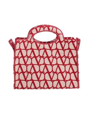 VALENTINO GARAVANI ハンドバッグ ベージュ レディース