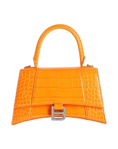 BALENCIAGA Handbag Orange Calfskin