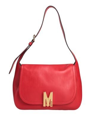 MOSCHINO ハンドバッグ レッド レディース