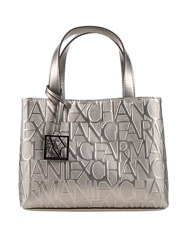 ARMANI EXCHANGE Handbag Grey 100% Polyester
