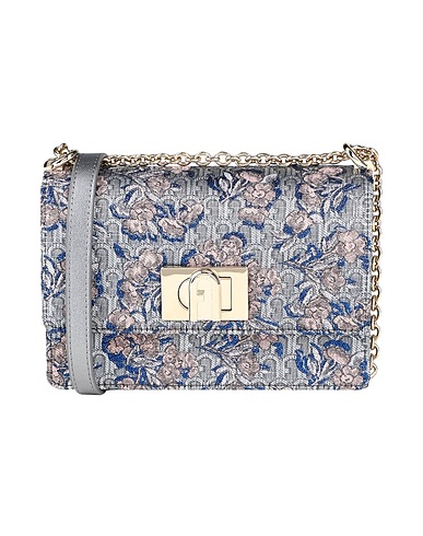 FURLA Across-body bag FURLA 1927 MINI CROSSBODY 20
 Grey 32% Cotton, 23% Viscose, 19% Polyester, 14% Acrylic, 12% Other Fibres