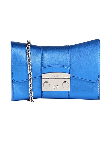 FURLA Cross-body bags METROPOLIS MINI CROSSBODY REMI
 Azure Leather