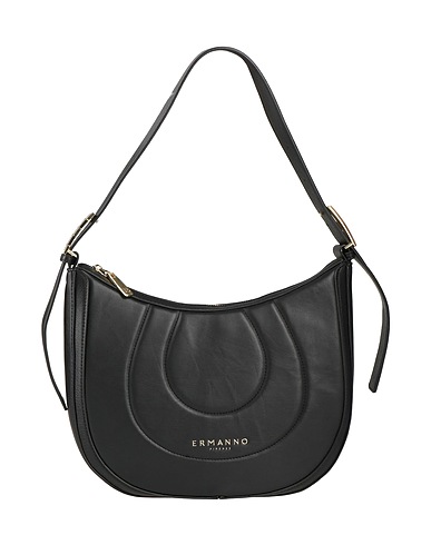 ERMANNO FIRENZE Shoulder bag Black 100% Polyurethane