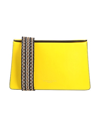 GIANNI CHIARINI Across-body bag Yellow Leather