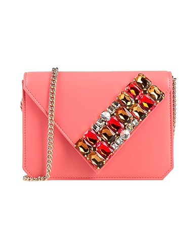 GEDEBE Cross-body bags Salmon pink Leather