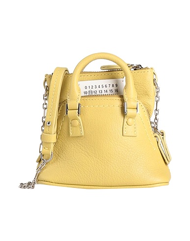 MAISON MARGIELA Borsa a tracolla 100% Pelle di capra, Ottone, Zinco, Alluminio, Rame