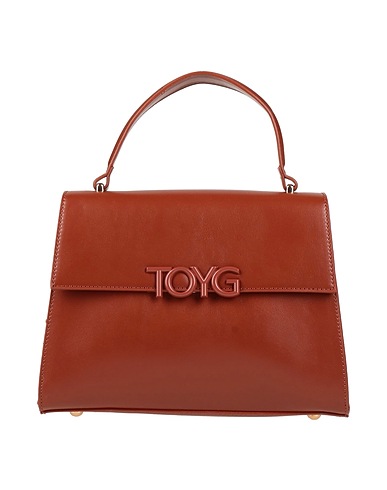 TOY G. Borsa a mano Marrone 100% Poliuretano