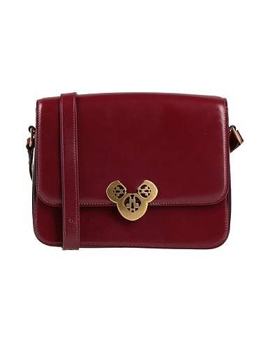 ISABEL MARANT Cross-body bags Burgundy Leather