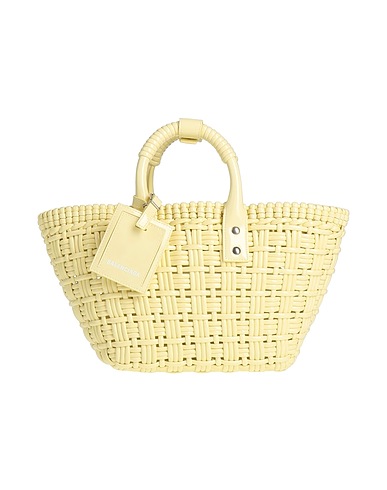 BALENCIAGA Handbag Pastel yellow Textile fibers