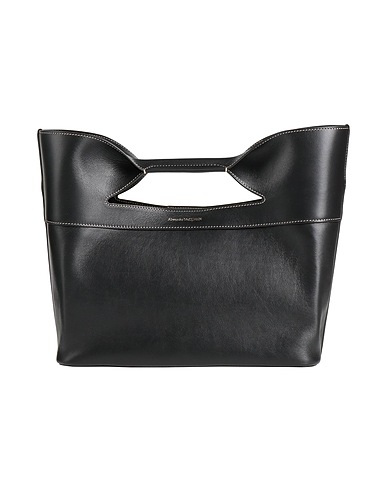 MCQUEEN Handbag Black Leather