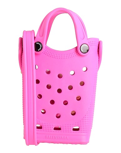 BALENCIAGA Handbag Fuchsia Rubber