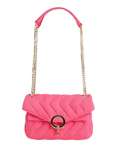 SANDRO Shoulder bag Fuchsia 100% Cotton
