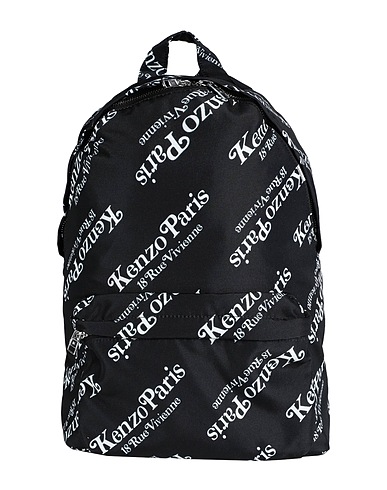 KENZO Backpacks Black 100% Polyester