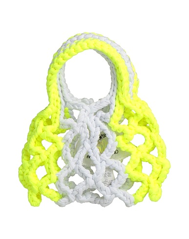 FORTE_FORTE Handtasche Gelb 80% Polyamid, 20% Elastan