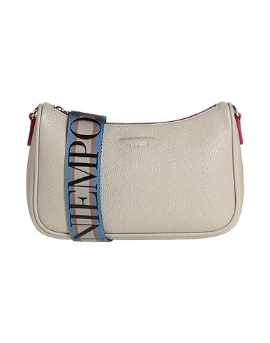 EMPORIO ARMANI Umhängetasche Hellgrau 100% Polyurethan, Polyester, Poliurethan-Harz