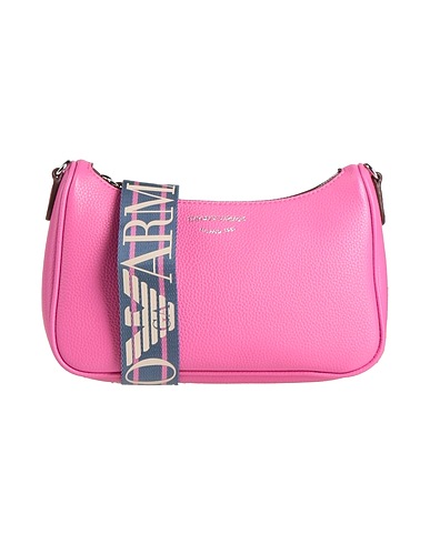 EMPORIO ARMANI Cross-body bags Fuchsia 100% Polyurethane, Polyester, Polyurethane resin
