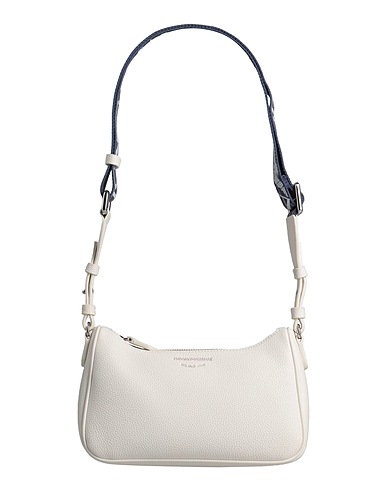 EMPORIO ARMANI Across-body bag White 100% Polyurethane, Polyester, Polyurethane resin