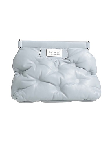 MAISON MARGIELA Handbag Sky blue 100% Ovine leather, Cow leather, Brass, Zinc