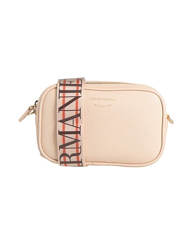 EMPORIO ARMANI Τσάντα ταχυδρόμου Μπεζ 100% Πολυουρεθάνη, Πολυεστέρας, Με επίστρωση πολυουρεθάνης