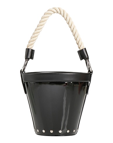 MAISON MARGIELA Handbag Black 100% Cow leather, Zinc, Aluminum, Copper, Brass