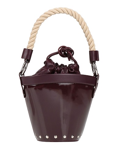 MAISON MARGIELA Handbag Plum 100% Cow leather, Zinc, Aluminium, Copper, Brass