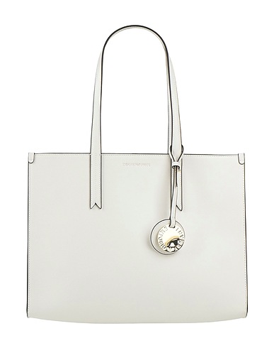 EMPORIO ARMANI Handbag White 100% Polyurethane, Polyester