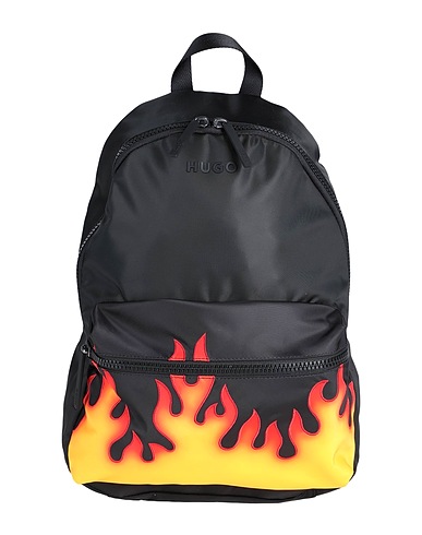 HUGO Backpacks Black 100% Recycled polyester