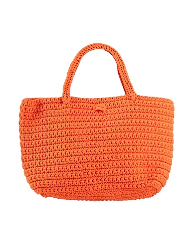 FISICO Borsa a mano Arancione 86% Poliammide, 14% Elastan