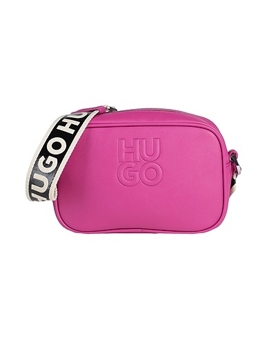 HUGO Across-body bag Magenta 62% Recycled polyurethane, 30% Polyester, 8% Polyurethane