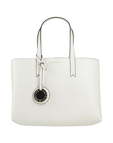 EMPORIO ARMANI Handbag White 100% Polyurethane, Polyester
