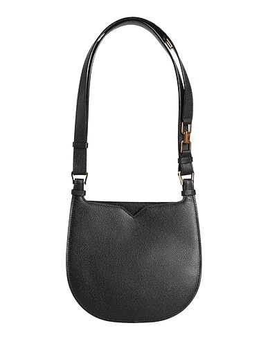 VALEXTRA Handbag Black Calfskin