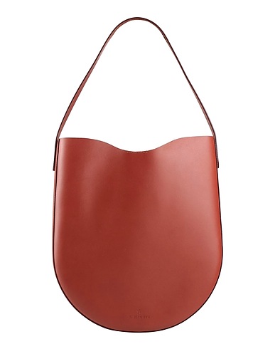IL BISONTE Shoulder bag Brown Leather