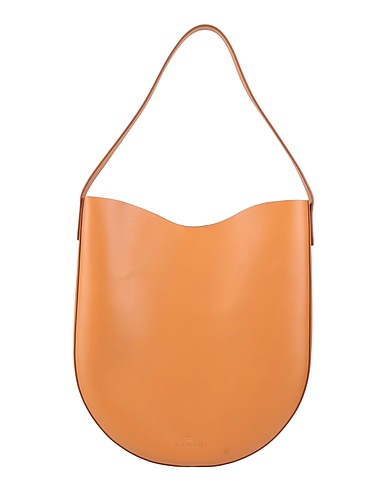 IL BISONTE Shoulder bag Tan Leather
