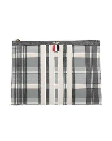 THOM BROWNE СУМКИ Серый Кожа