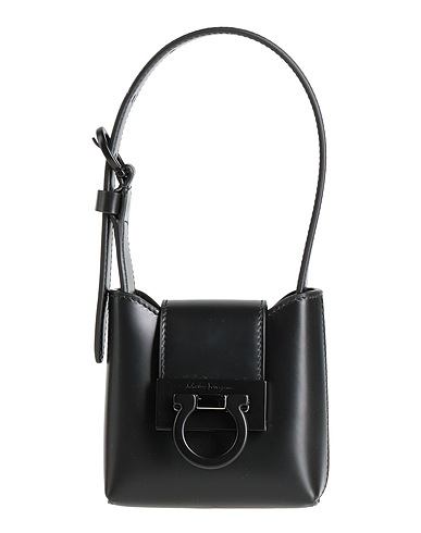 FERRAGAMO Handbag Black Leather
