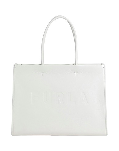 FURLA Borsa a mano FURLA OPPORTUNITY L TOTE 42
 Off white 70% Pelle, 15% Poliuretano, 15% Poliestere