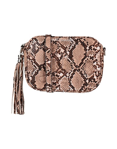 MARTA MARZOTTO Across-body bag Light brown 100% PVC - Polyvinyl chloride
