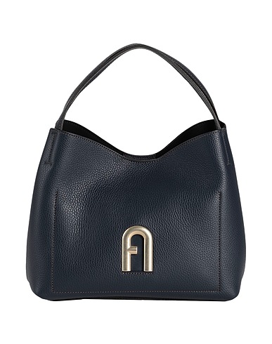 FURLA Handbag FURLA PRIMULA S HOBO
 Midnight blue 100% Leather