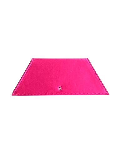 AMINA MUADDI Handtasche Fuchsia Gewebefasern
