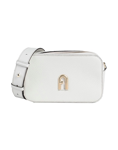 FURLA Borsa a tracolla FURLA PRIMULA MINI CROSSBODY
 Off white 100% Pelle