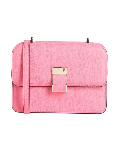VALEXTRA Borsa a tracolla Fucsia 100% Pelle di vitello