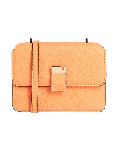VALEXTRA Across-body bag Orange 100% Calfskin