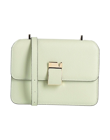 VALEXTRA BORSE Verde chiaro 100% Pelle di vitello