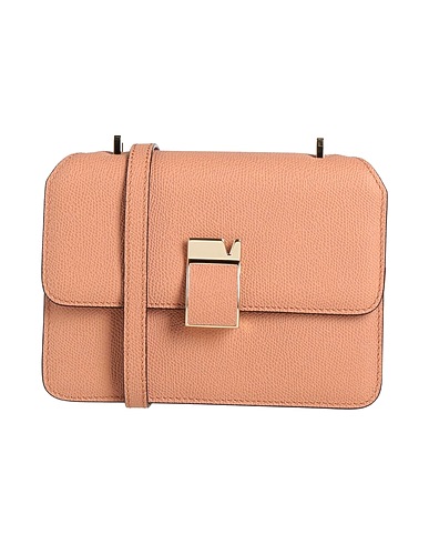 VALEXTRA Cross-body bags Light brown 100% Calfskin
