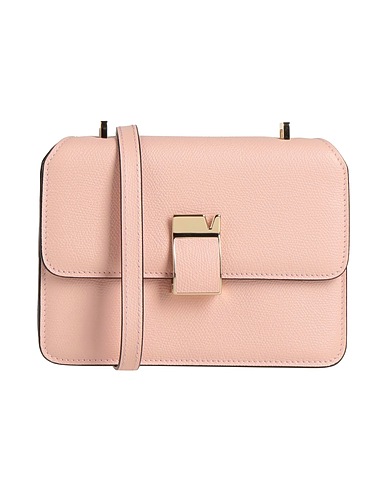 VALEXTRA Borsa a tracolla Rosa chiaro 100% Pelle di vitello