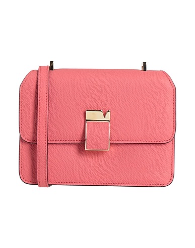 VALEXTRA Cross-body bags Antique rose 100% Calfskin