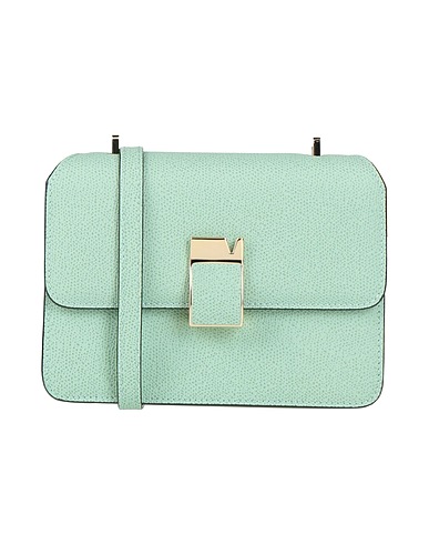 VALEXTRA Across-body bag Turquoise 100% Calfskin