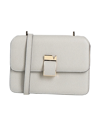 VALEXTRA Cross-body bags BORSA NOLO PICCOLA GRIGIO 100% Calfskin