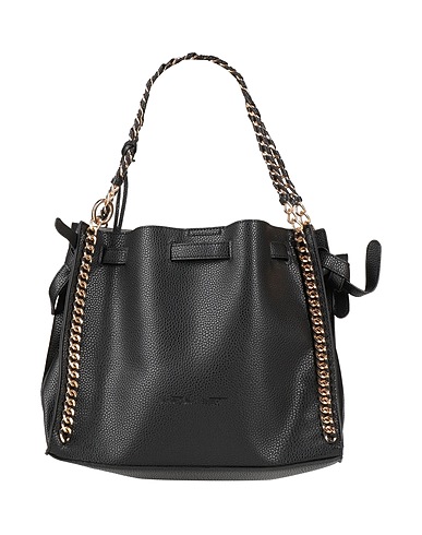 MARTA MARZOTTO Handbag Black 100% PVC - Polyvinyl chloride