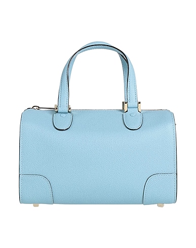VALEXTRA ハンドバッグ BABILA MINI
CELESTE 牛革(カーフ) 100%